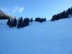 Skigebieden voor gevorderden en off-piste skiërs Salzkammergut – Gevorderden, off-piste skiërs Postalm am Wolfgangsee