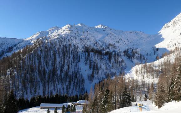 San Martino di Castrozza/Passo Rolle/Primiero/Vanoi: Grootte van de skigebieden – Grootte San Martino di Castrozza