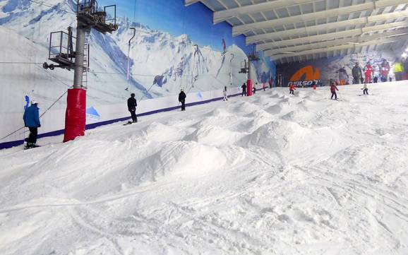 Skigebieden voor gevorderden en off-piste skiërs Oost-Engeland – Gevorderden, off-piste skiërs The Snow Centre – Hemel Hempstead