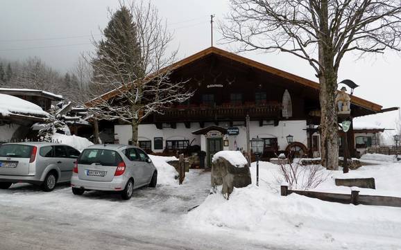 Hutten, Bergrestaurants  Ammergauer Alpen (Bergketen) – Bergrestaurants, hutten Steckenberg – Unterammergau