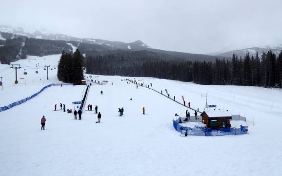 Skigebieden voor beginners in de Slate Range – Beginners Lake Louise