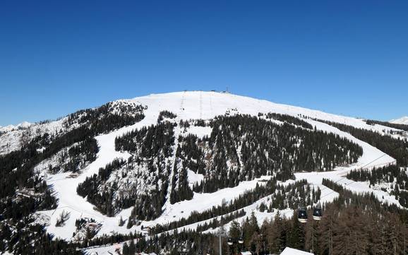 Rieserfernergroep: Grootte van de skigebieden – Grootte Kronplatz (Plan de Corones)