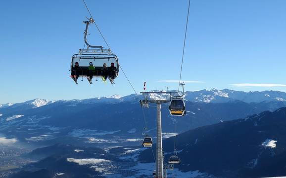 Grootste hoogteverschil in het Sellraintal – skigebied Rangger Köpfl – Oberperfuss