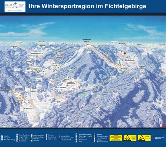 Ochsenkopfregion & Oberwarmensteinach/Hempelsberg-Geiersberg