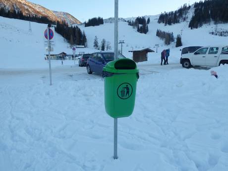 Salzkammergut-bergen: netheid van de skigebieden – Netheid Postalm am Wolfgangsee