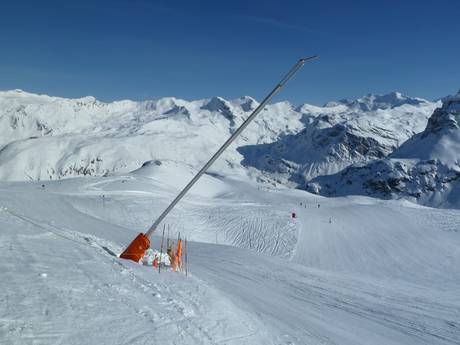 Sneeuwzekerheid Vanoise – Sneeuwzekerheid Tignes/Val d'Isère