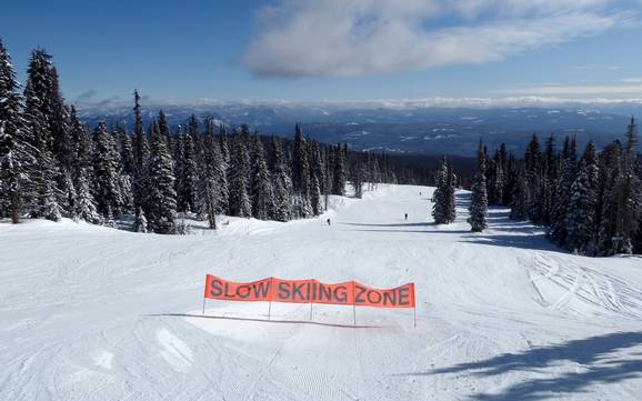 Skigebieden voor beginners in het regionaal district North Okanagan – Beginners SilverStar