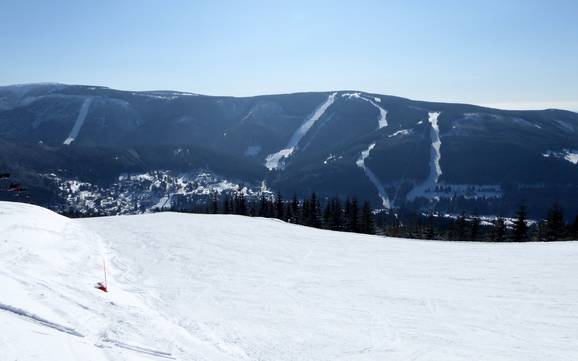 Reuzengebergte : Grootte van de skigebieden – Grootte Špindlerův Mlýn