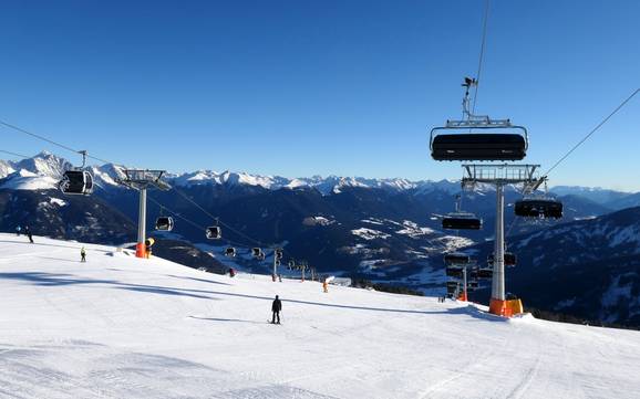 Skigebieden voor beginners in de Rieserfernergroep – Beginners Kronplatz (Plan de Corones)