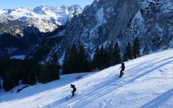 Skigebieden voor gevorderden en off-piste skiërs Dachstein-Salzkammergut – Gevorderden, off-piste skiërs Dachstein West – Gosau/Russbach/Annaberg