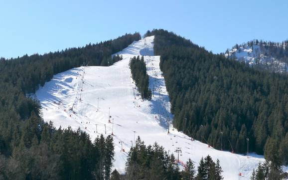 Berchtesgadener Land: Grootte van de skigebieden – Grootte Götschen – Bischofswiesen