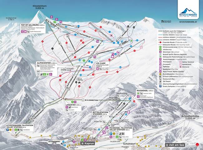 Kitzsteinhorn/Kaprun & Lechnerberg