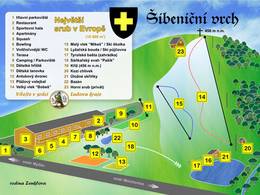 Pistekaart Šibeniční vrch – Mnichovice