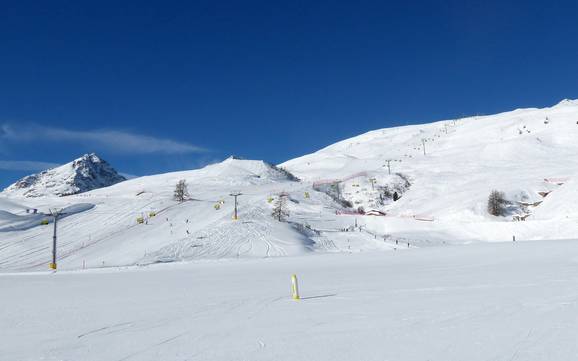 Skiën bij Sils im Engadin/Segl