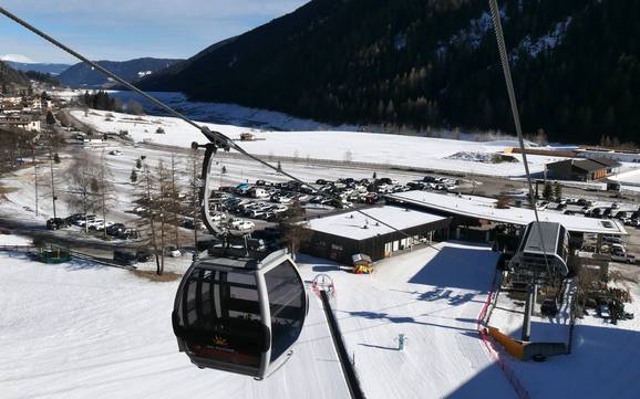 Ultental: bereikbaarheid van en parkeermogelijkheden bij de skigebieden – Bereikbaarheid, parkeren Schwemmalm