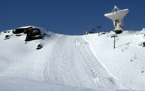 Skigebieden voor gevorderden en off-piste skiërs Zuid-Spanje – Gevorderden, off-piste skiërs Sierra Nevada – Pradollano