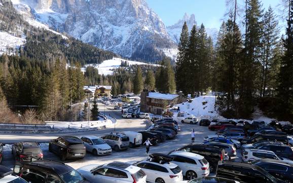 San Martino di Castrozza/Passo Rolle/Primiero/Vanoi: bereikbaarheid van en parkeermogelijkheden bij de skigebieden – Bereikbaarheid, parkeren San Martino di Castrozza