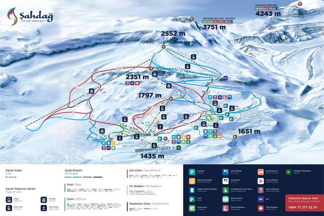 Shahdag (Şahdağ) Shahdag (Şahdağ)