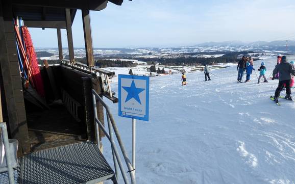 Allgäuer Seenland: oriëntatie in skigebieden – Oriëntatie Schwärzenlifte – Eschach