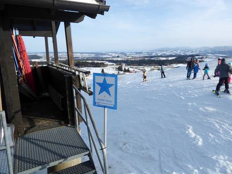 Beierse Alpenvoorland: oriëntatie in skigebieden – Oriëntatie Schwärzenlifte – Eschach