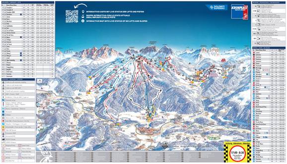 Terenten (Terento) & Kronplatz (Plan de Corones)