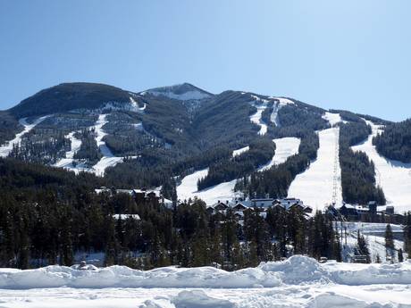 Kootenay Rockies: Grootte van de skigebieden – Grootte Panorama