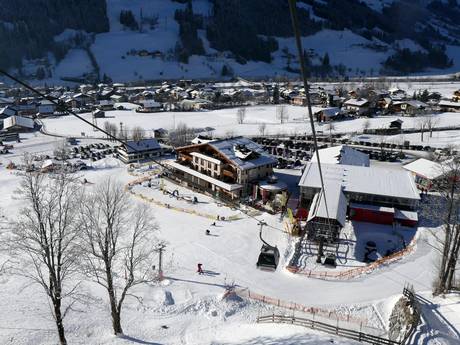 Hohe Tauern: bereikbaarheid van en parkeermogelijkheden bij de skigebieden – Bereikbaarheid, parkeren Dorfgastein/Großarltal