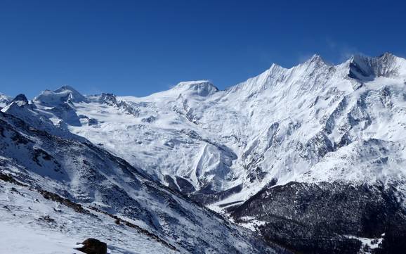 Skiën in de vakantieregio Saas-Fee/Saastal