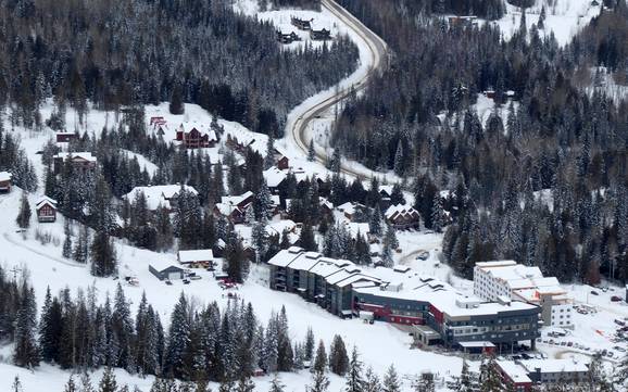 Monashee Mountains: accomodatieaanbod van de skigebieden – Accommodatieaanbod Red Mountain Resort – Rossland