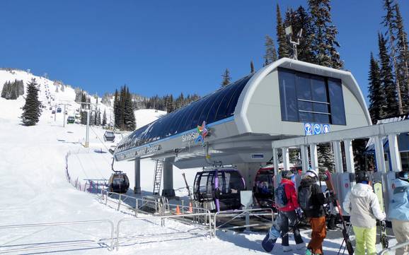 North Okanagan: beste skiliften – Liften SilverStar