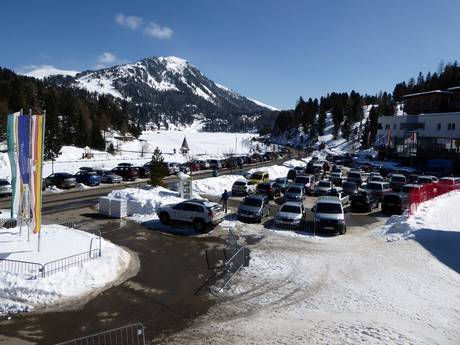 Murau: bereikbaarheid van en parkeermogelijkheden bij de skigebieden – Bereikbaarheid, parkeren Turracher Höhe