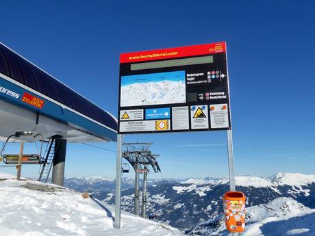 Tuxer Alpen: oriëntatie in skigebieden – Oriëntatie Kaltenbach – Hochzillertal/Hochfügen (SKi-optimal)