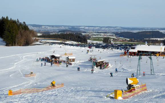 Allgäuer Seenland: milieuvriendelijkheid van de skigebieden – Milieuvriendelijkheid Schwärzenlifte – Eschach