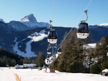 Gadertal: beste skiliften – Liften Kronplatz (Plan de Corones)