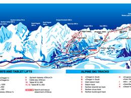 Pistekaart Mt. Cheget