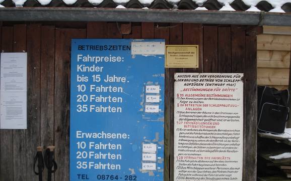 Freising: oriëntatie in skigebieden – Oriëntatie Hanslmühle – Mauern