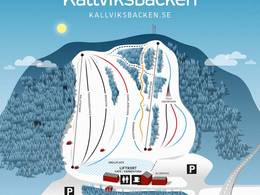 Pistekaart Källviksbacken – Falun