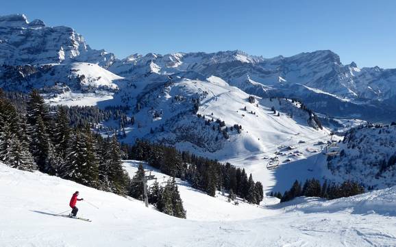 Grootste skigebied in het Lake Geneva Region – skigebied Villars/Gryon/Les Diablerets