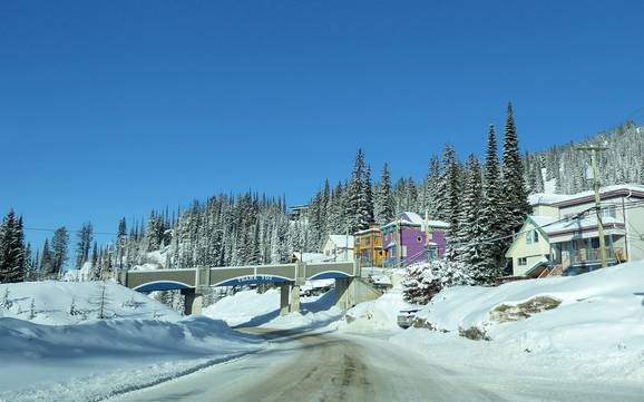 North Okanagan: bereikbaarheid van en parkeermogelijkheden bij de skigebieden – Bereikbaarheid, parkeren SilverStar