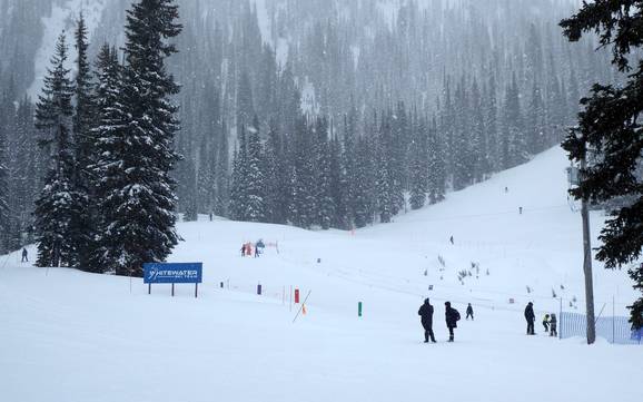 Skigebieden voor beginners in het regionaal district Central Kootenay – Beginners Whitewater – Nelson