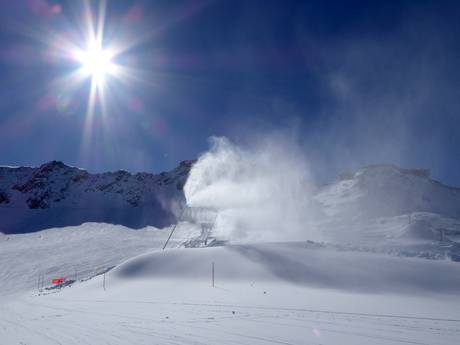 Sneeuwzekerheid Meraner Land – Sneeuwzekerheid Schnalstaler Gletscher (Schnalstal-gletsjer)