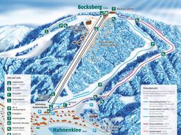 Pistekaart Bocksberg – Hahnenklee