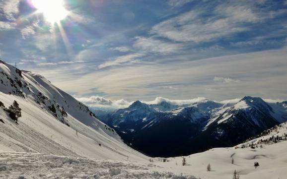 Hoogste dalstation in het arrondissement Nizza – skigebied Isola 2000