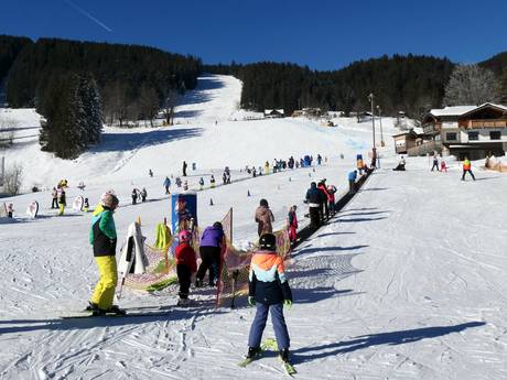 Familieskigebieden Hallein – Gezinnen en kinderen Dachstein West – Gosau/Russbach/Annaberg