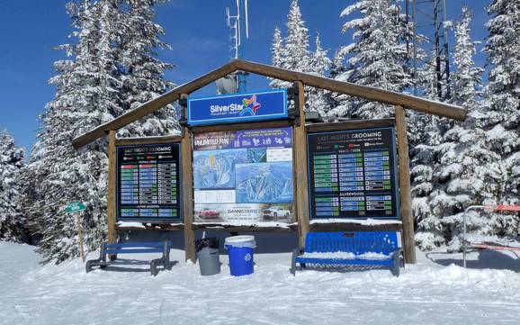 North Okanagan: oriëntatie in skigebieden – Oriëntatie SilverStar