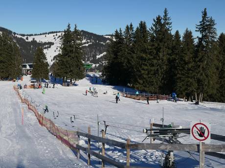 Familieskigebieden Allgäu – Gezinnen en kinderen Ofterschwang/Gunzesried – Ofterschwanger Horn