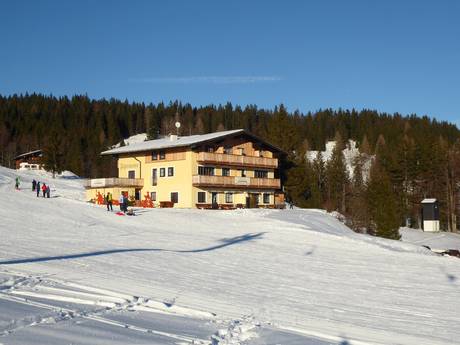 Salzkammergut-bergen: accomodatieaanbod van de skigebieden – Accommodatieaanbod Postalm am Wolfgangsee