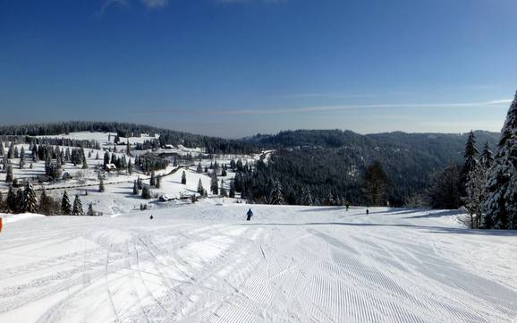 Hoogste skigebied in het regeringsdistrict Freiburg – skigebied Feldberg – Seebuck/Grafenmatt/Fahl