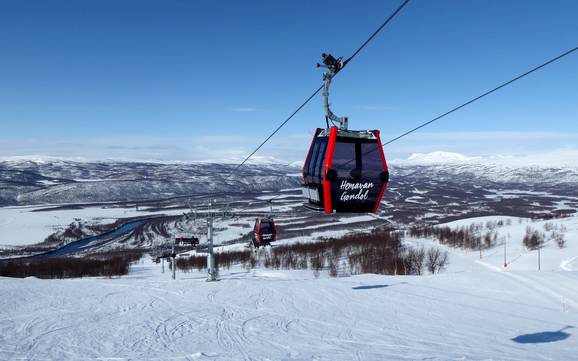 Grootste skigebied in Hemavan Tärnaby – skigebied Hemavan