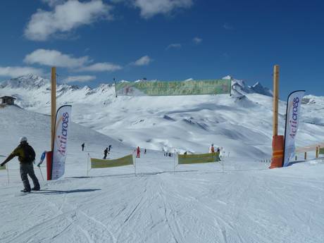 Skigebieden voor beginners in het Nationaal Park Vanoise – Beginners Tignes/Val d'Isère